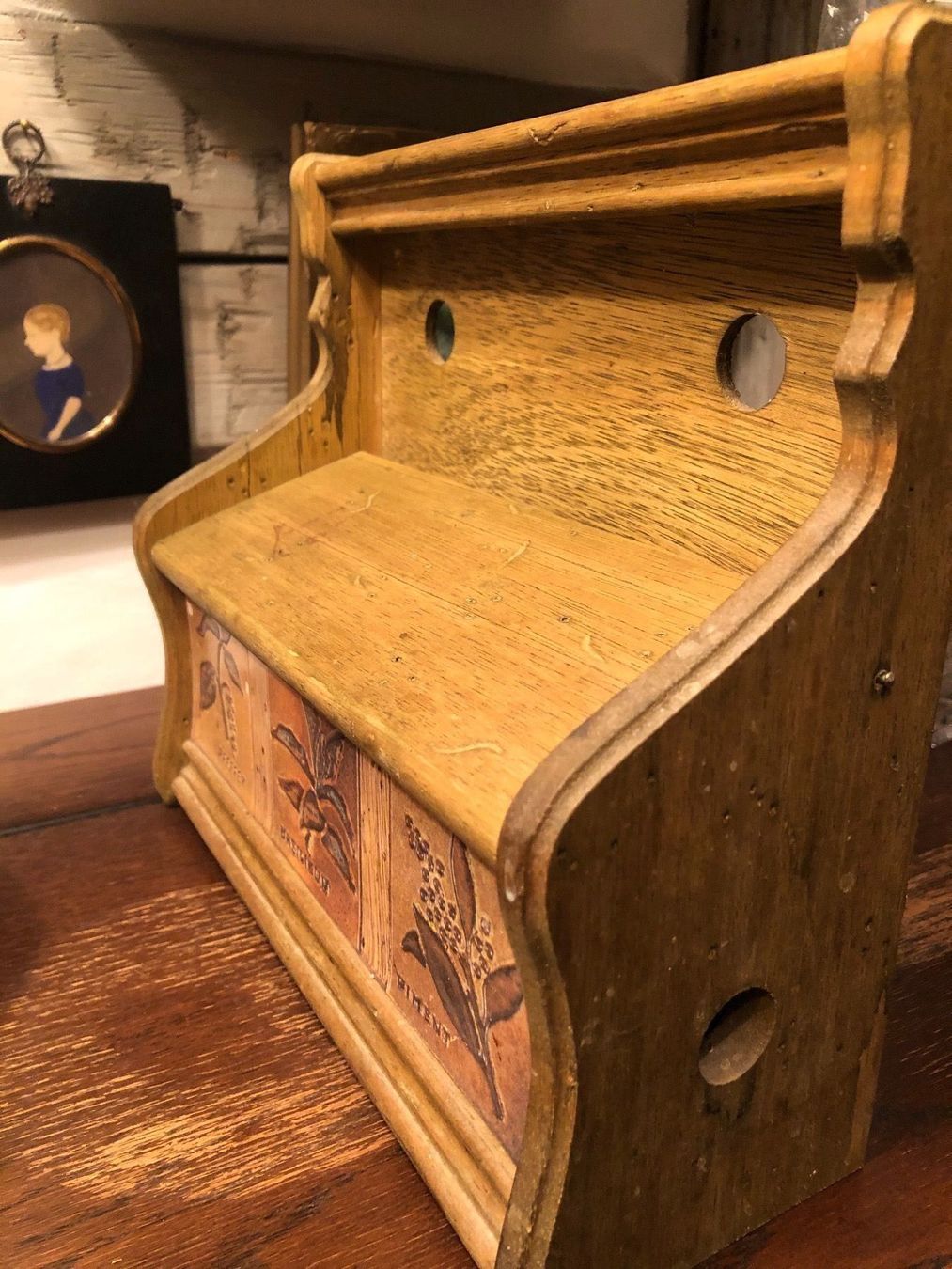 Cucine complete: Antike Gewürzbox. – Usato da Wald ZH venduto da mlnt 7