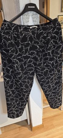 Hugo Boss Hose, Gr. 40, schwarz-weiss, NEU