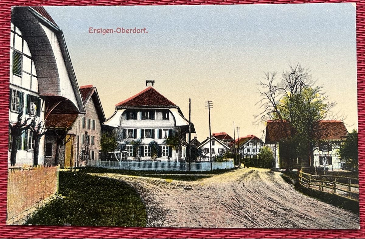 Cartoline postali: Ersigen Oberdorf  – Usato da Horw venduto da Tellbub