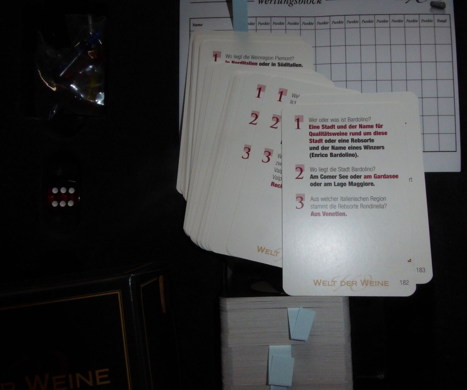 Spiele: Brettspiel Das Grosse Weinspiel – Gebraucht aus Gossau SG von tenerife11 6