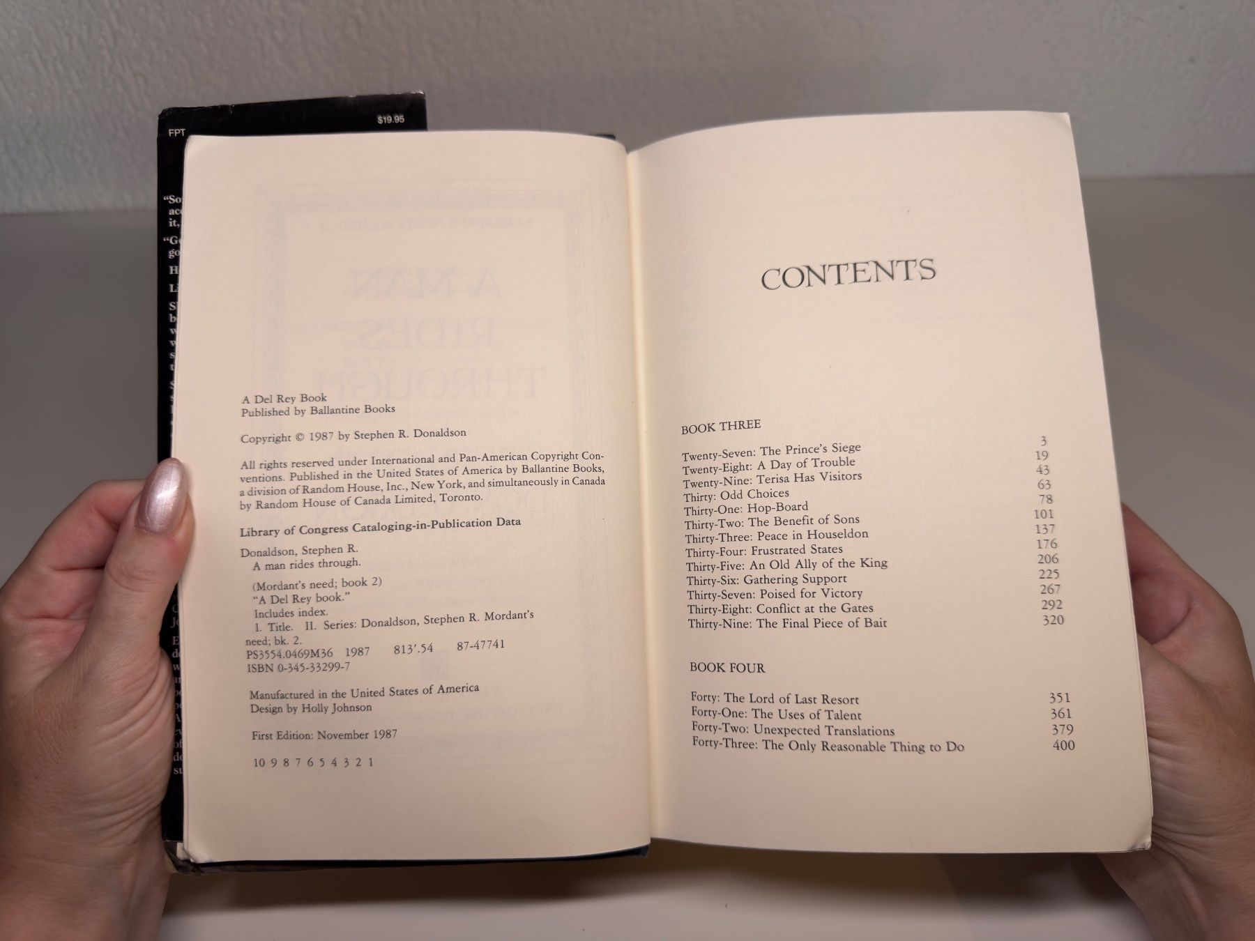 Libri: NOVEL: Stephen R. Dolandson, A Man Rides Through – Usato da Grosswangen venduto da English_books 4