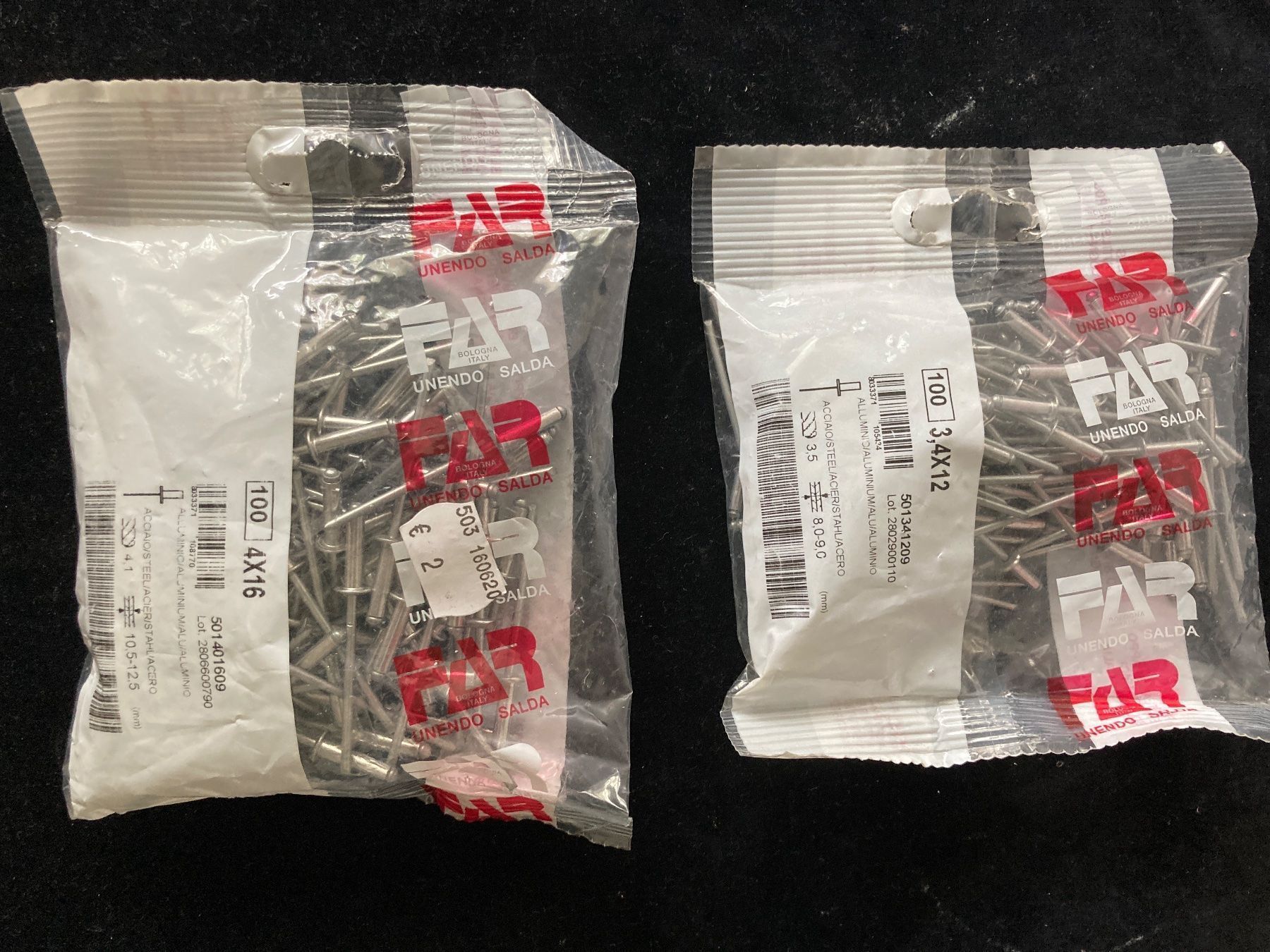 Ferramenta: 2 verschiedene Packungen Popbieten – Usato da Zürich venduto da Chaeffeler