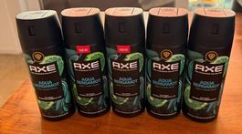 5x AXE Aqua Bergamot Bodyspray 150 ml