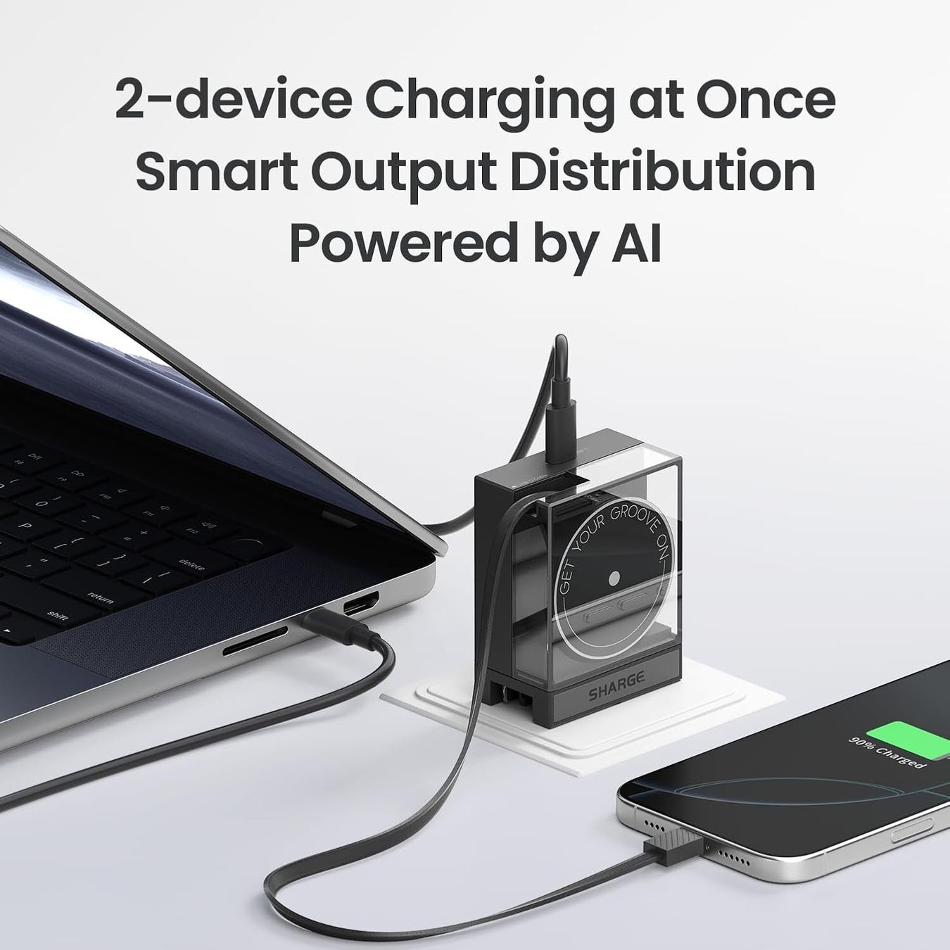 Caricabatterie: SHARGE 65W USB-C Ladegerät Retractable, schwarz – Usato da Grosshöchstetten venduto da Professio7 4