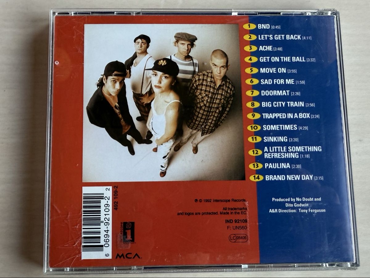CDs: No Doubt CD – Debutalbum  1992 – Gebraucht aus Oberried Brienz von Chyara 1