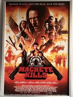 FILME FÜR DIE WAND: Original Kinoplakat von Machete Kills
