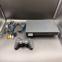 Sony PlayStation 2 Fat Konsole schwarz