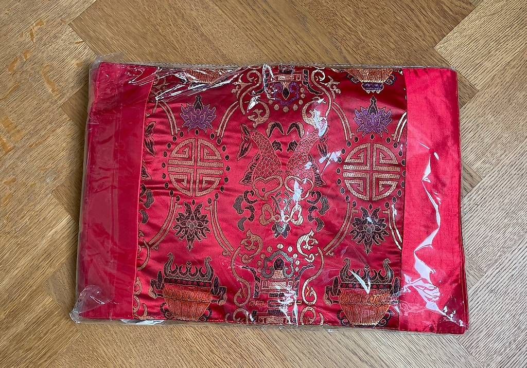 Tovaglioli: 6 Asiatische Tischsets mit 6 passenden Stäbchen & Servietten – Nuovo e nell'imballaggio originale da Basel venduto da Blue199 1