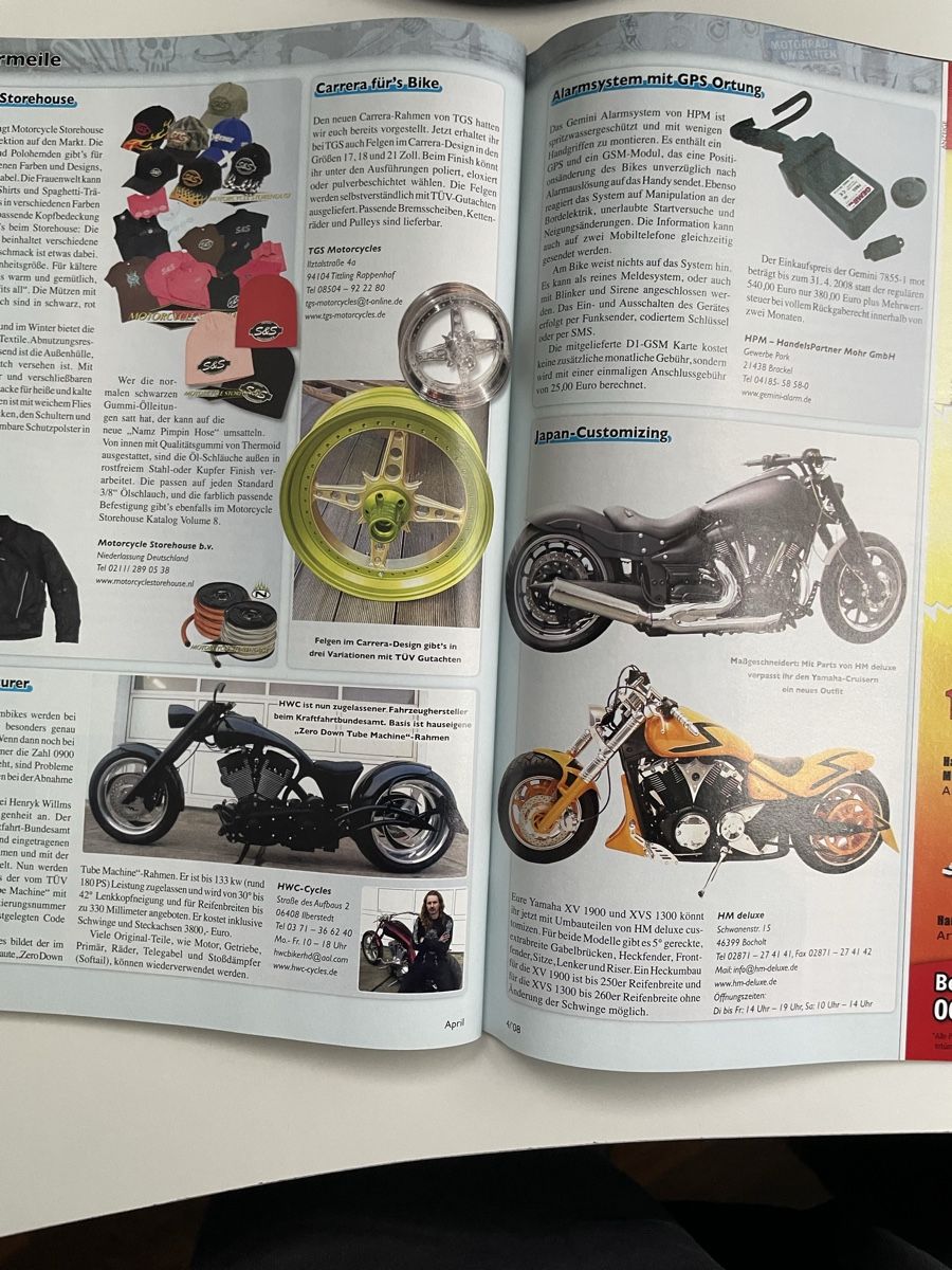 Riviste & Magazine: BIKERS NEWS – Usato da HÄGENDORF venduto da kusi113 5