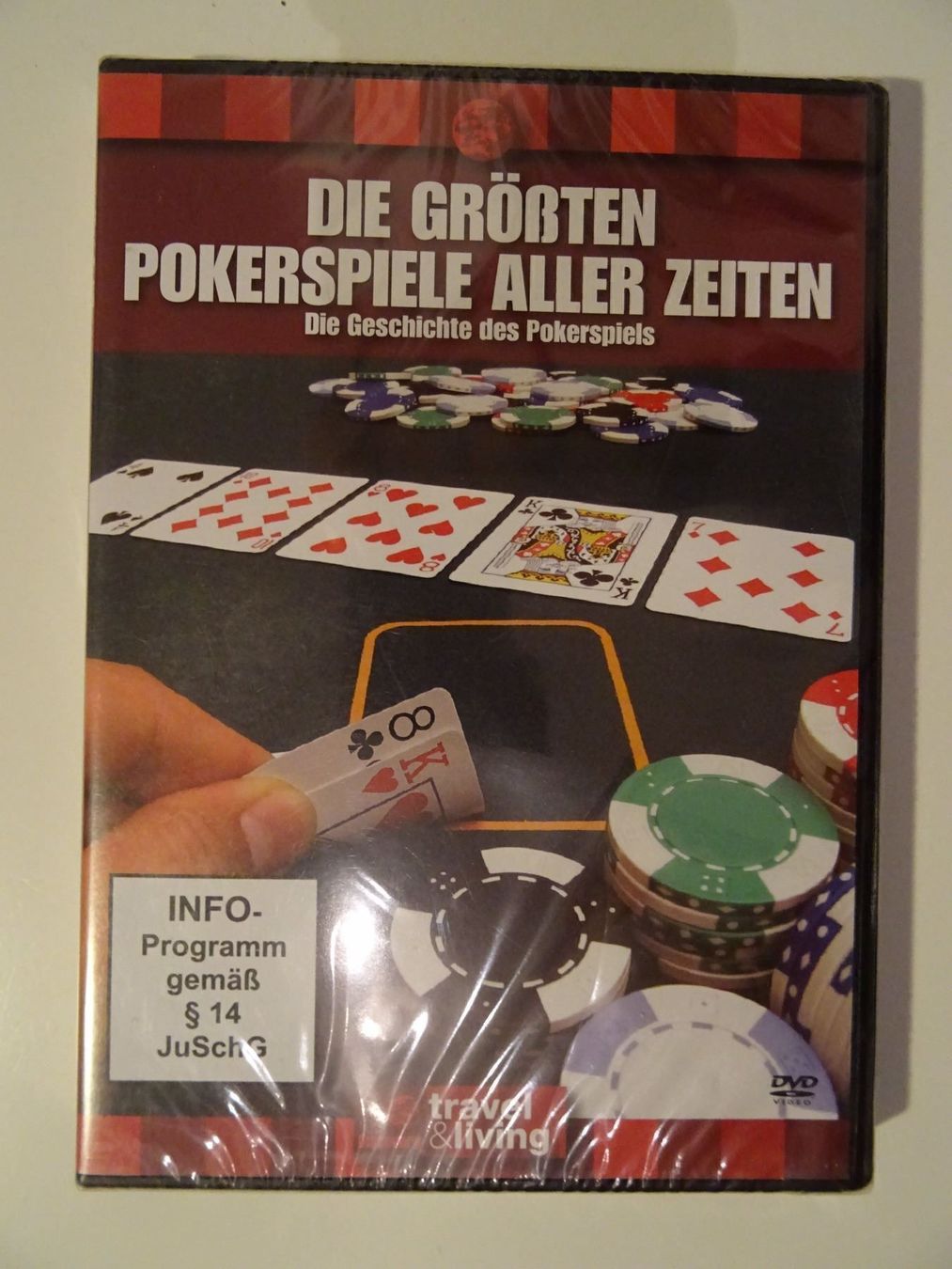 Tous les DVDs: Die grössten Pokerspiele aller Zeiten – Neuf avec emballage d'origine à Erstfeld par Mario_boe0