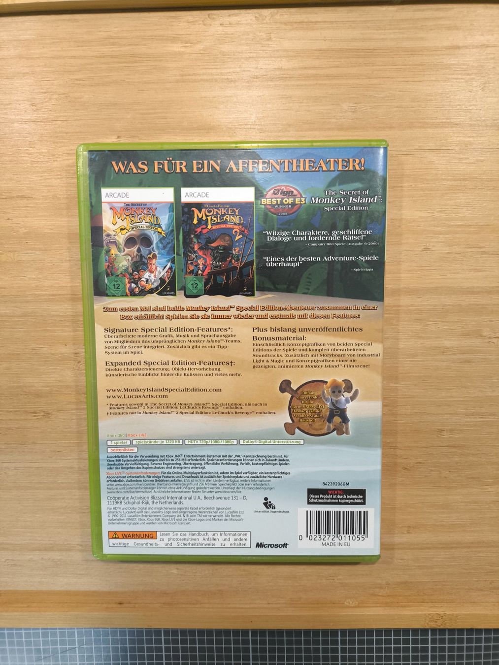 Giochi: Xbox 360 - Monkey Island: Special Edition Collection – Nuovo (secondo la descrizione) da Spreitenbach venduto da ale_2mxw 1