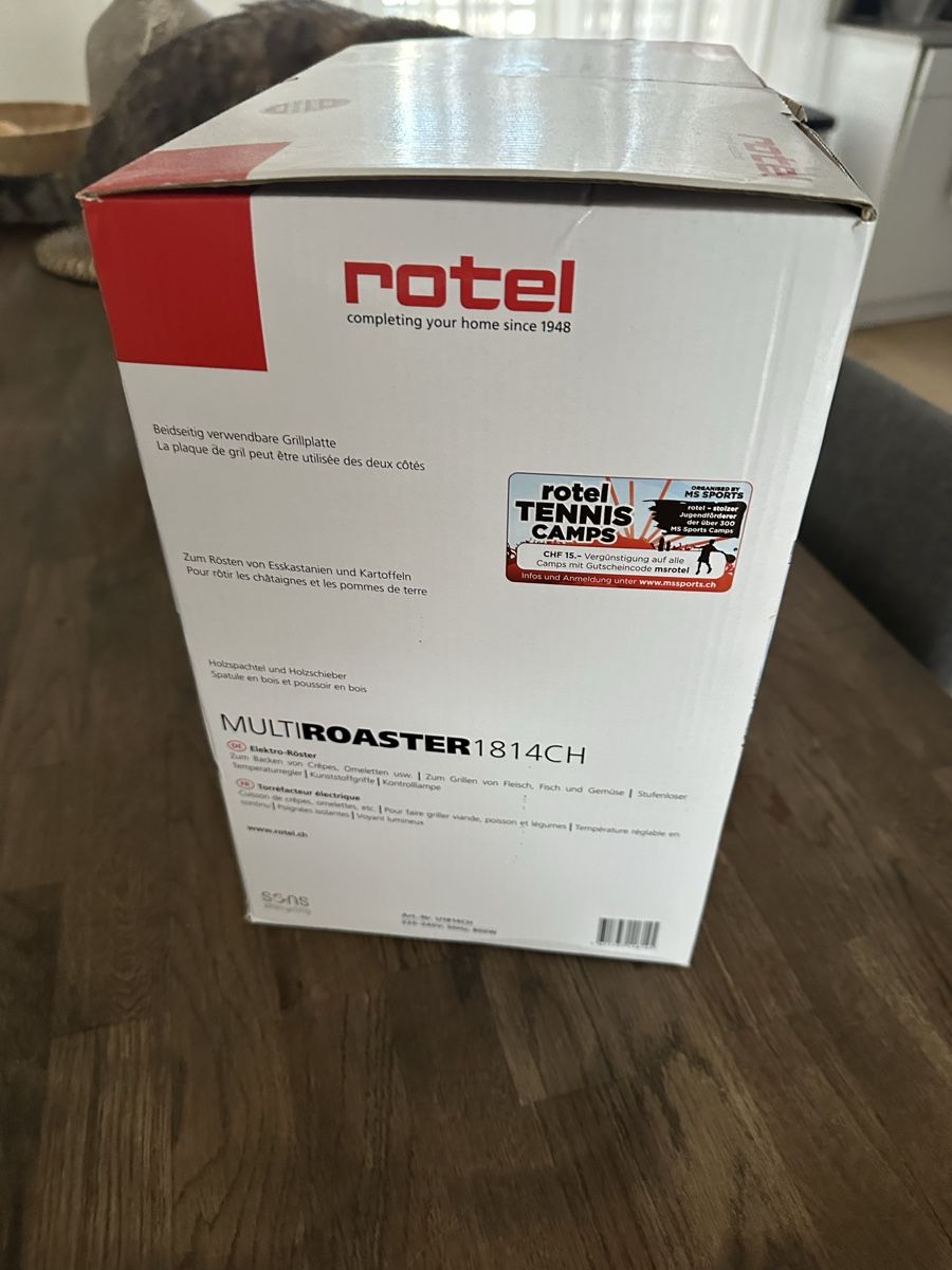 Rotel Elettrodomestici da cucina: Rotel Multi Roaster 1814CH neuf – Nuovo e nell'imballaggio originale da Lausanne venduto da Liinoa 4