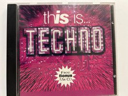 CD- This is... Techno - CD Compilation
