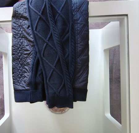 Massimo Dutti Strick/Steppjacke gr.XL Seltengebraucht
