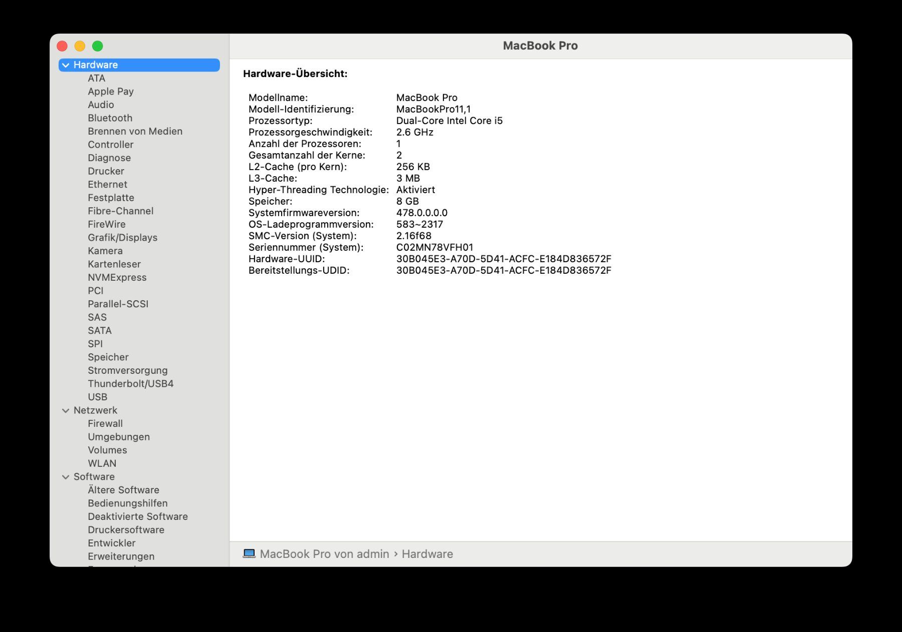 Apple Notebook: MacBook Pro 13" Late 2013 mit Sequoia – Usato da Zufikon venduto da tomasba 5