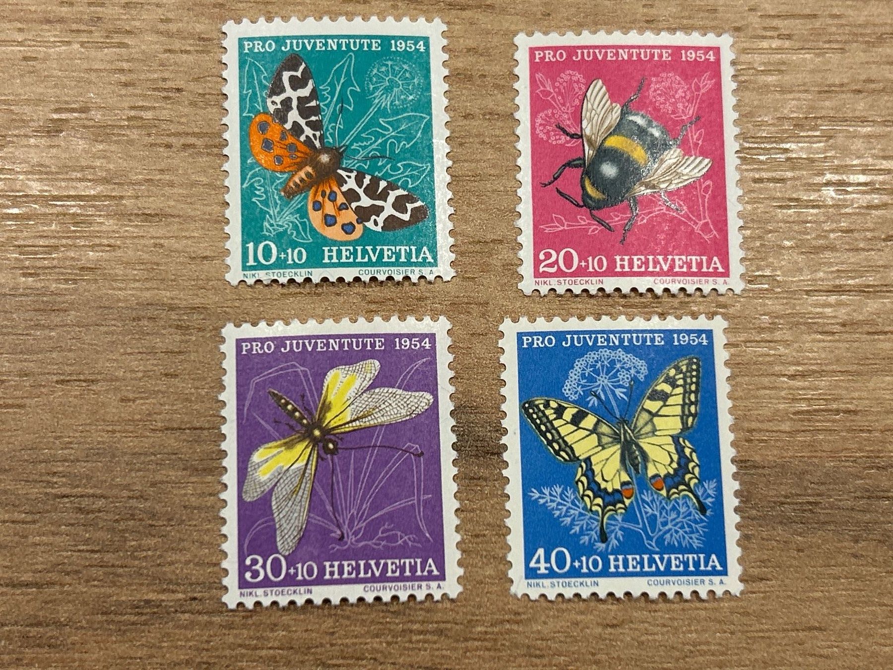 Tutti i francobolli: Briefmarke - Schweiz - Pro Juventute 1954 - postfrisch – Nuovo (secondo la descrizione) da Villnachern venduto da RicardoMary