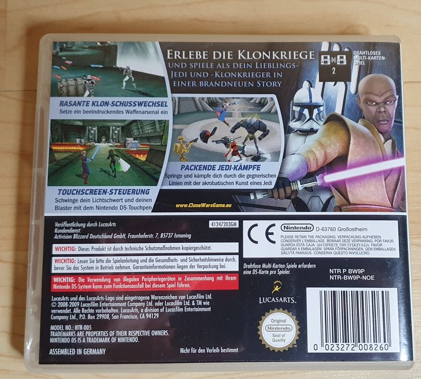 Star Wars The Clone Wars Republic Heroes - Nintendo DS (Gebraucht) in ...