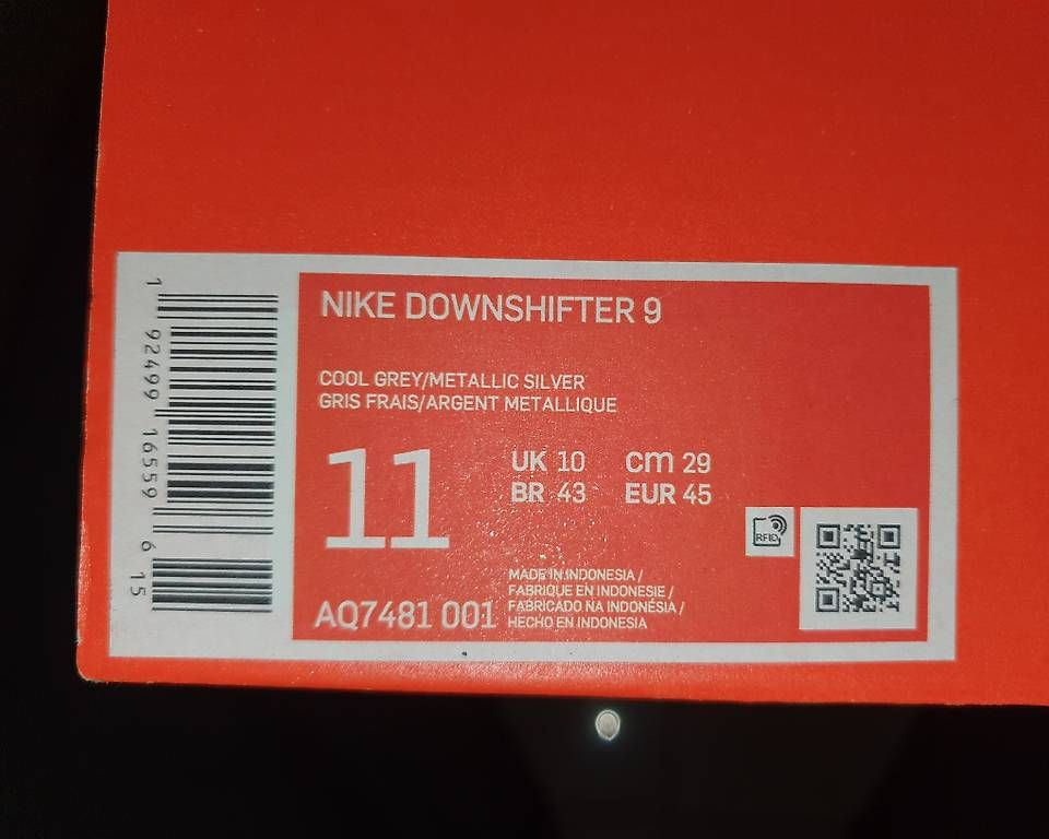 Nike Scarpe da uomo: Scarpe Nike Downshifter 9 no. 45 – Usato da Melano venduto da OJohn 1