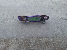 Skateboard mit Drachenmotiv gebrauchter Zustand