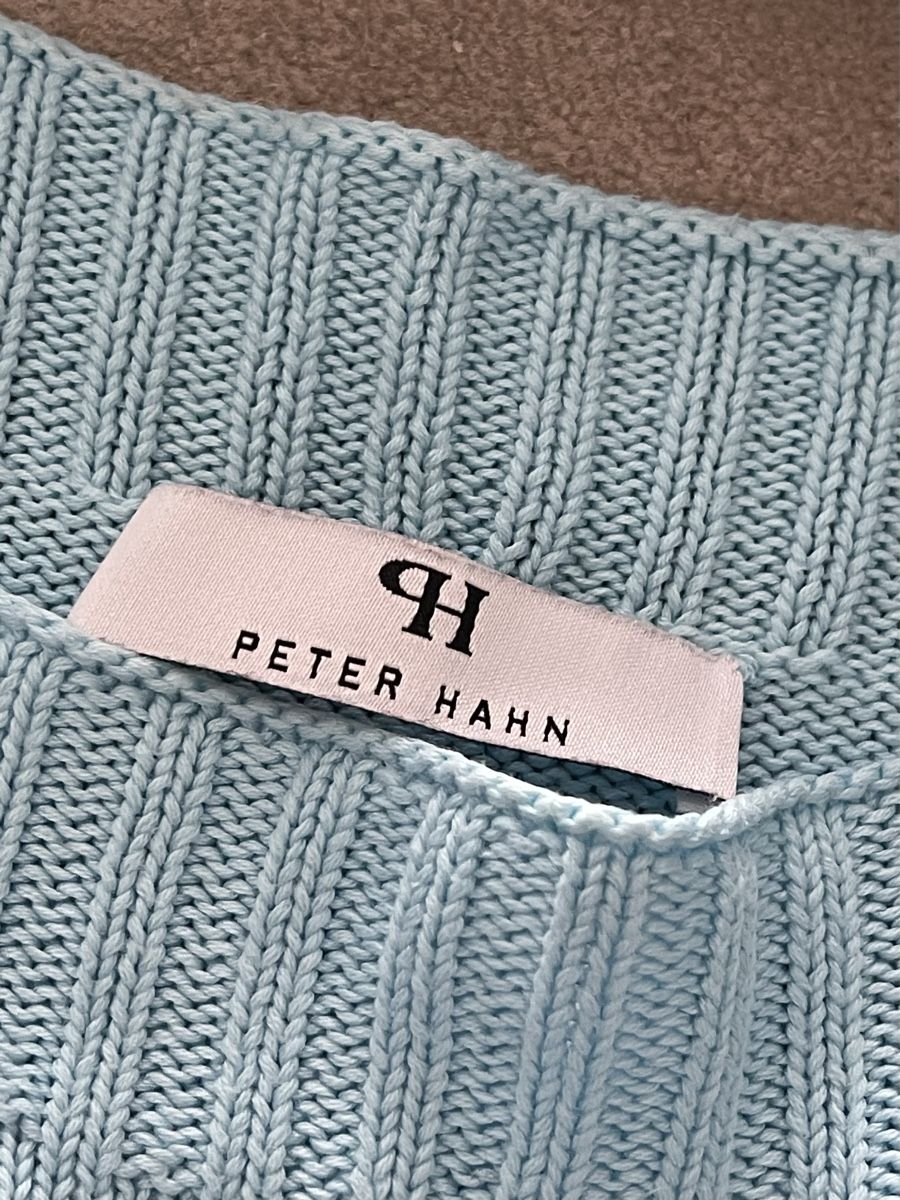 Peter Hahn Pullover & Sweatshirts: Chicer Peter Hahn Pullover in Himmelblau Turquise – Gebraucht aus Winkel von KaschmirArt 5