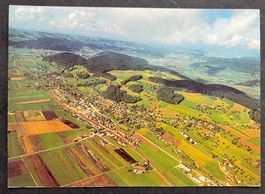 Wauwil LU, Flugaufnahme, ca. 1980