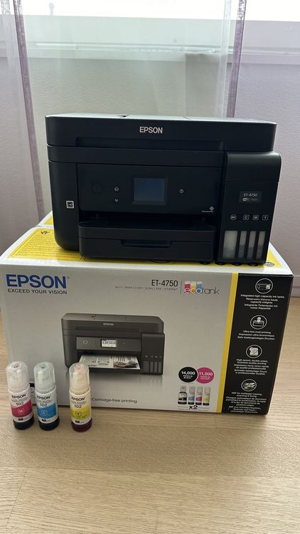 Epson ET-4750 ecotank | Kaufen auf Ricardo