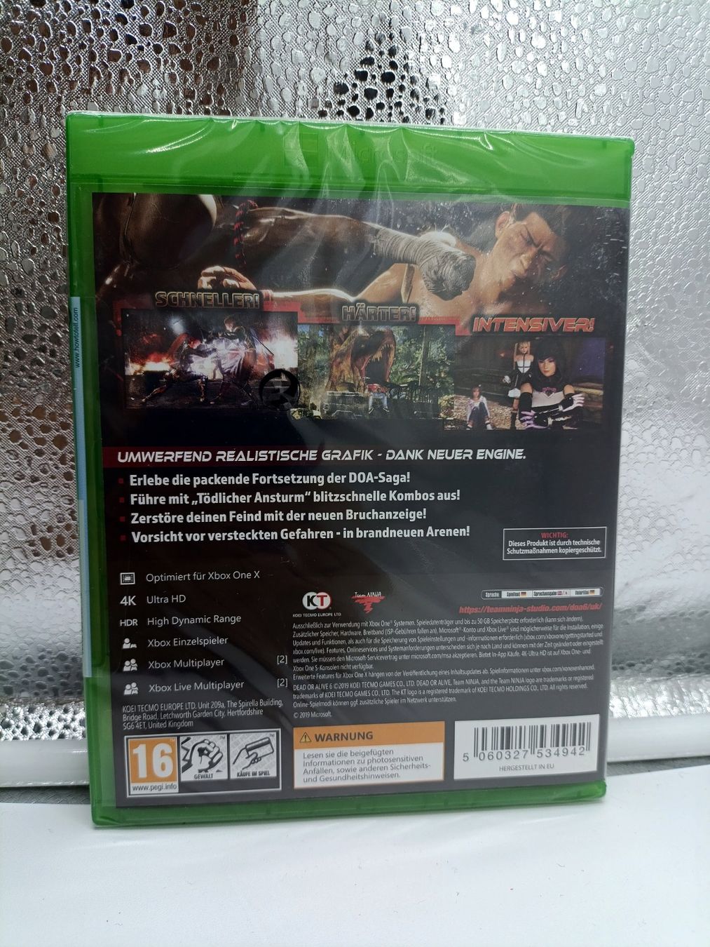Microsoft Spiele: Dead or Alive 6 Xbox ONE neu – Neu und originalverpackt aus Wil SG von Donaldus 1