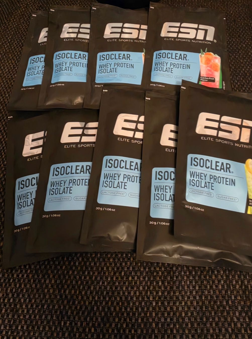 Esn Cibi & Specialità: ESN Isoclear Proben Icy Pear und Cactus Fruit – Usato da Muhen venduto da Savana16