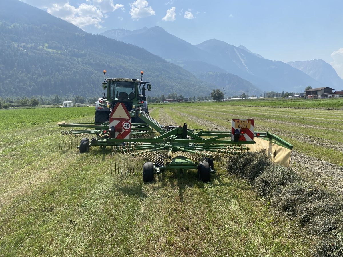 Krone Raufutterernte: Doppelschwader Krone – Gebraucht aus Baltschieder von stefan912 4