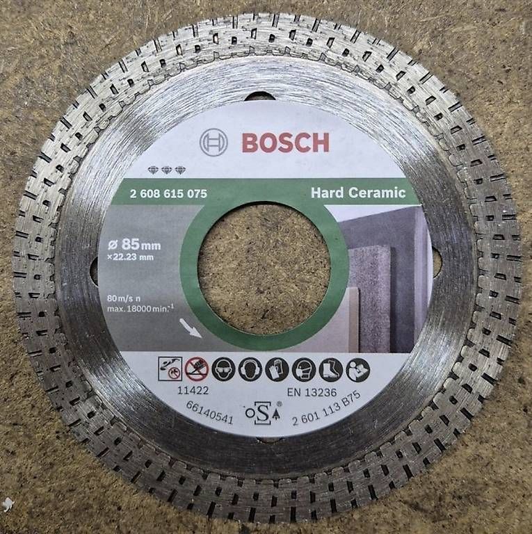 Alle Werkzeuge: Bosch Trennscheibe "Hard Ceramic" 
 – Gebraucht aus Aedermannsdorf von papi68