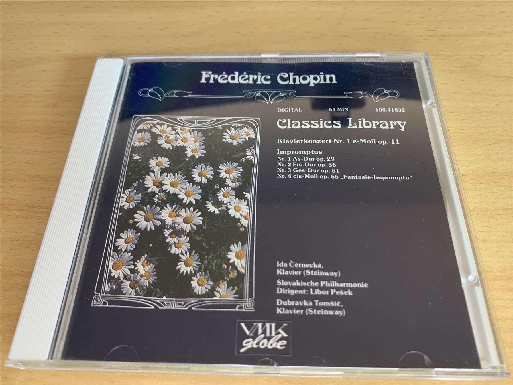CD: Frederic Chopin - Classics Library - Klavierkonzert Nr. 1 – Usato da Rikon im Tösstal venduto da Alpenmutz