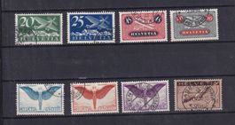 1933/37  POSTE Aérienne  N° F4z à F13z  Oblitérés SBK
