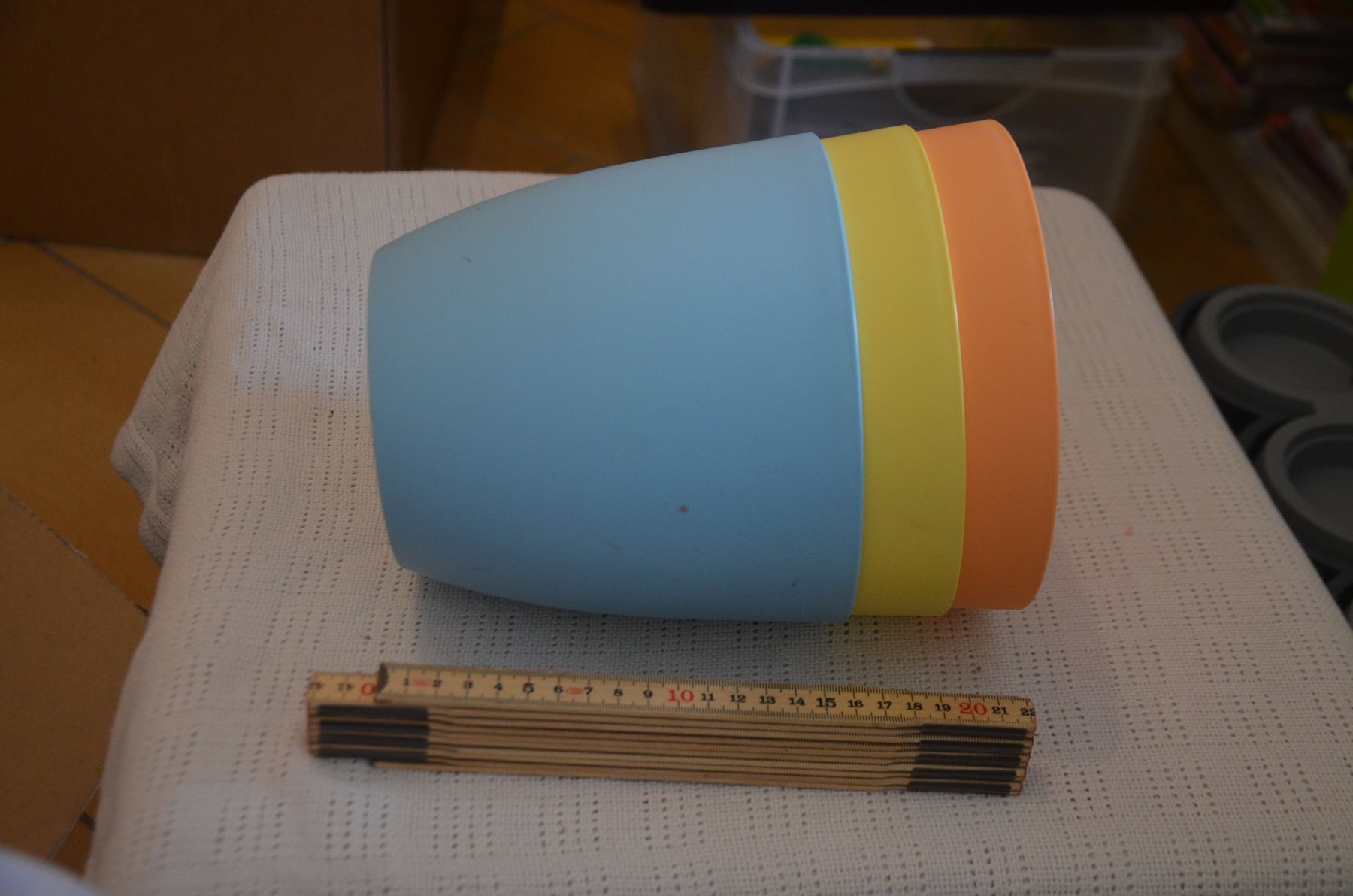 Vasen & Gefässe: 3 STUCK VASE PLASTIK – Gebraucht aus Chiasso von Dolly015 1