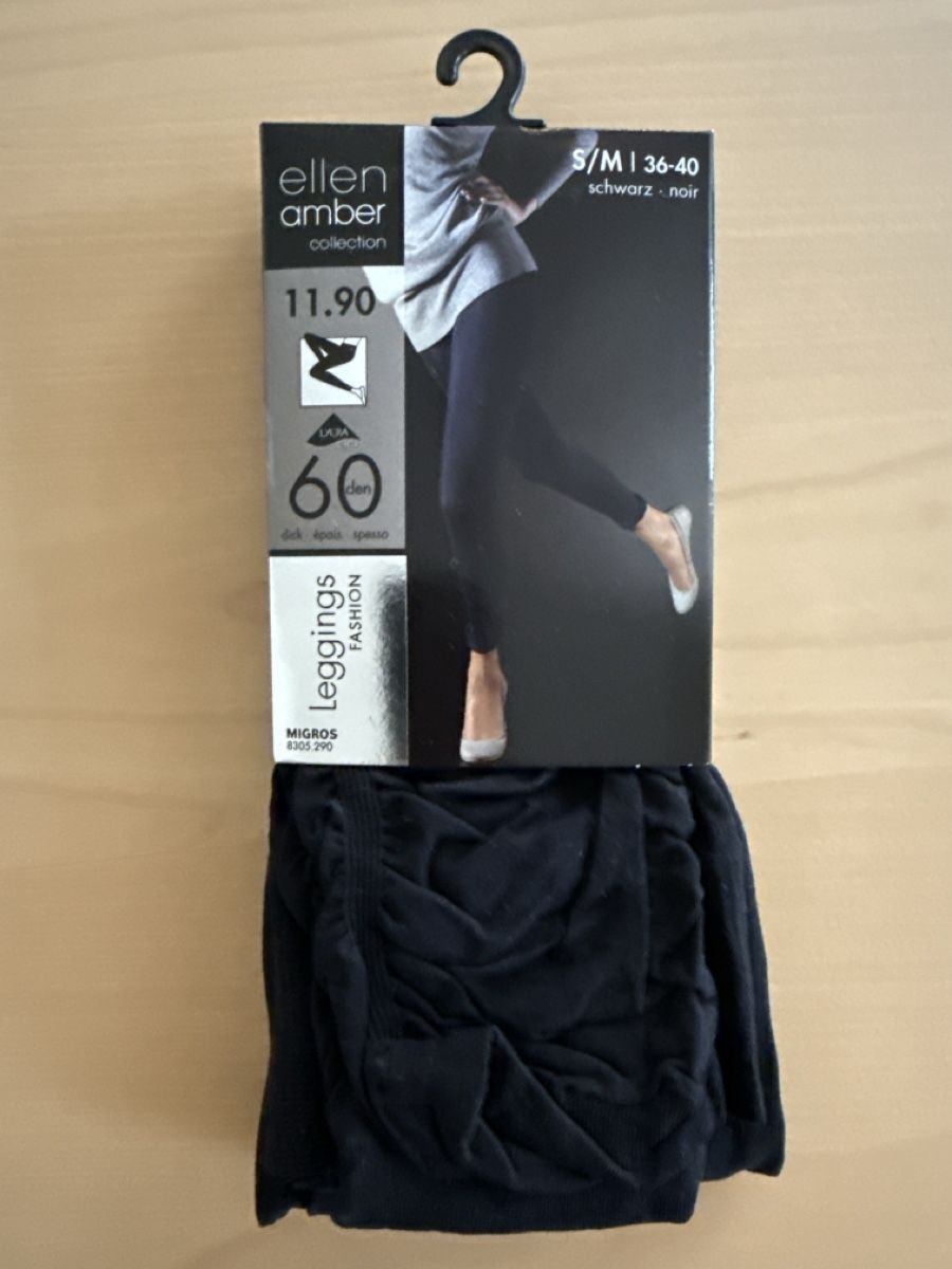 Leggings: NEU 2 Leggings schwarz Gr. S/M – Nuovo e nell'imballaggio originale da Zürich venduto da Esmeralda86 2