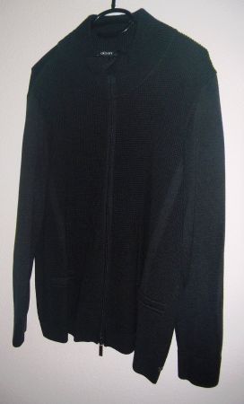 Strick - Jacke, Schwarz, Gr. 46 * Olsen * NEUWERTIG