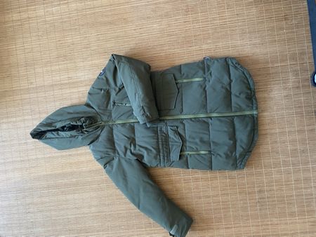 Warme Winterjacke, khaki, guter Zustand
