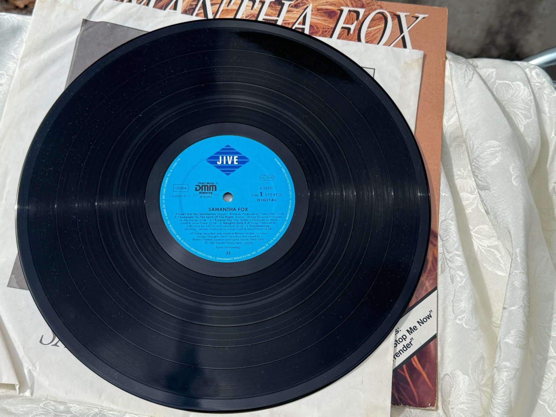 Dischi in vinile: Samantha Fox  - 33-rpm-Schallplatte – Usato da Vacallo venduto da cri_229f 4