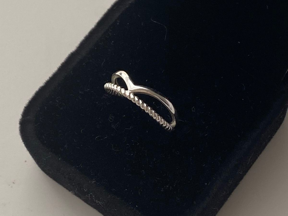 Anelli: Silber 925 Welle Ring – Nuovo (secondo la descrizione) da Givisiez venduto da dor_xb9k
