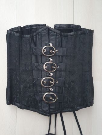 Gothic Unterbrust-Corsage Gr 22 (schätze Gr S)