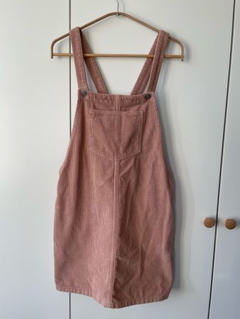 Topshop Cordkleid, Latzkleid Rosa, Gr. 38 - Super Zustand!