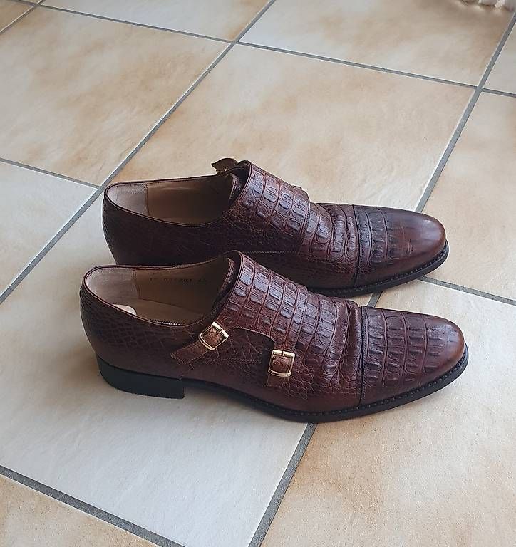Chaussures hommes: Mocassins alligator marron 45 – D'occasion à Erde par zakleblanc 4
