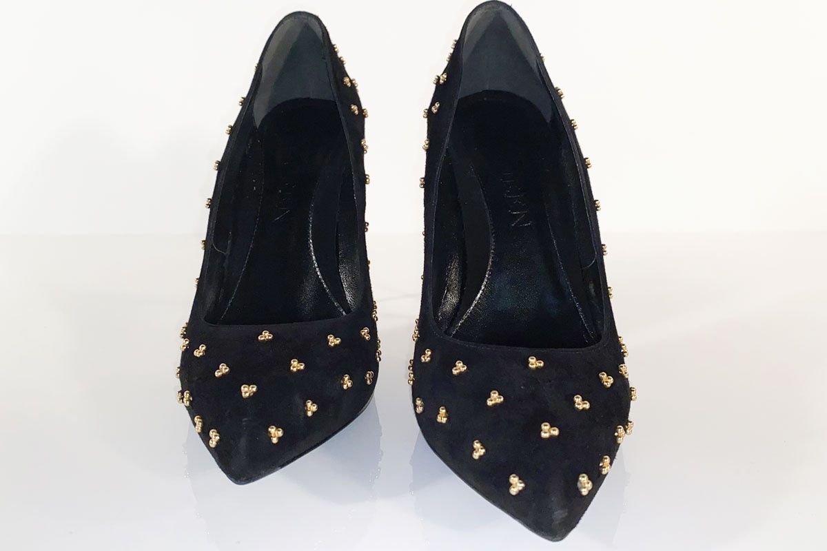 Alexander Mcqueen Damenschuhe: Alexander McQueen Pumps Wildleder schwarz Gr. 40.5 – Neu (gemäss Beschreibung) aus Ballwil von ClassicGallery 4