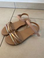 Sommer Sandalen, rosé gold, Grösse 37