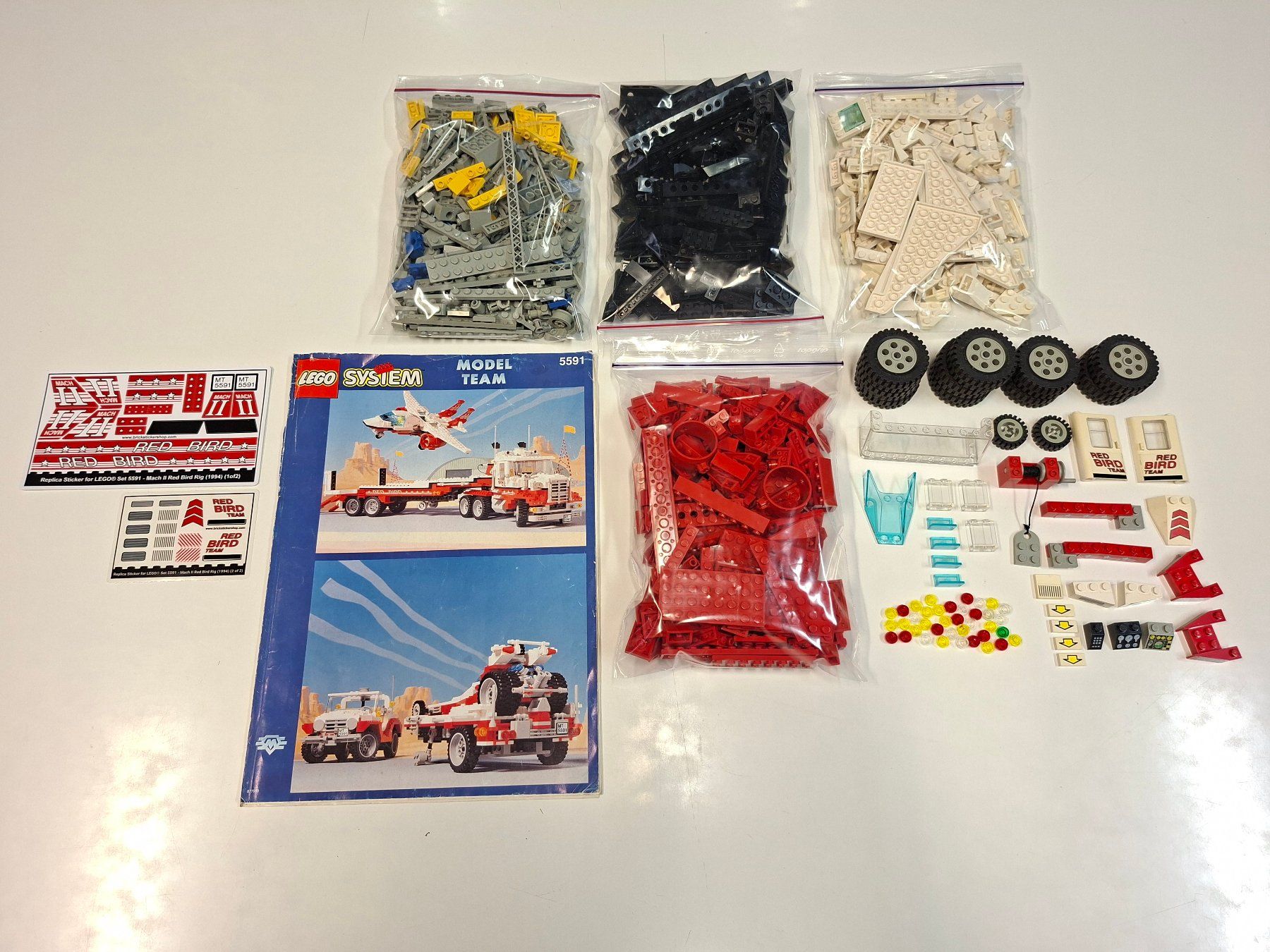 Lego Giocattoli: Lego 5591 Model Team Mach II Red Bird Rig – Usato da Sils im Domleschg venduto da AMAG_AUDI_ZH 1