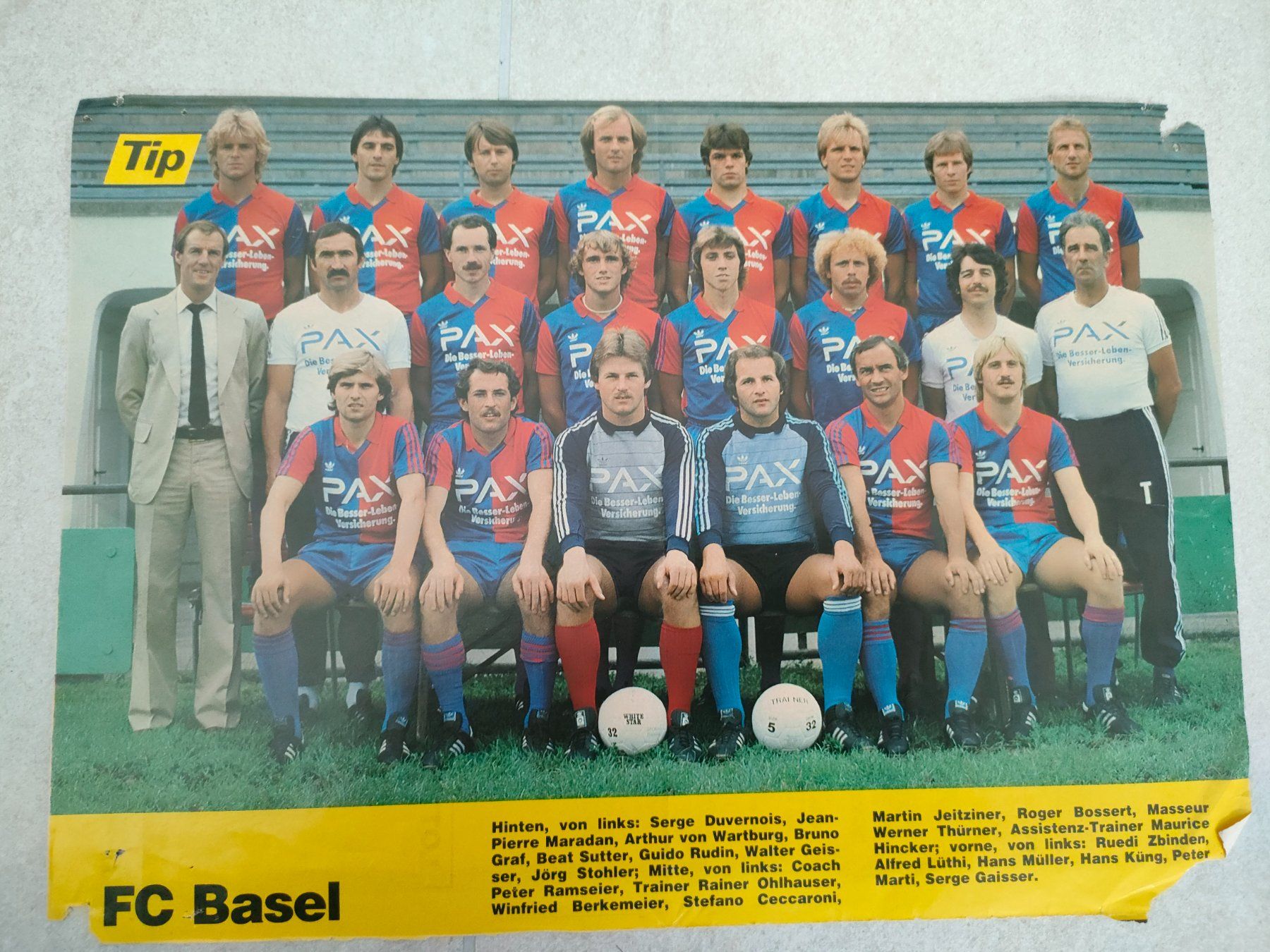 Libri: FC Basel Poster und ein Buch – Usato da Aarburg venduto da Frys 2