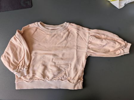 PLAY UP Pullover Baby, Gr. 86 (18M) in apricot, top Zustand