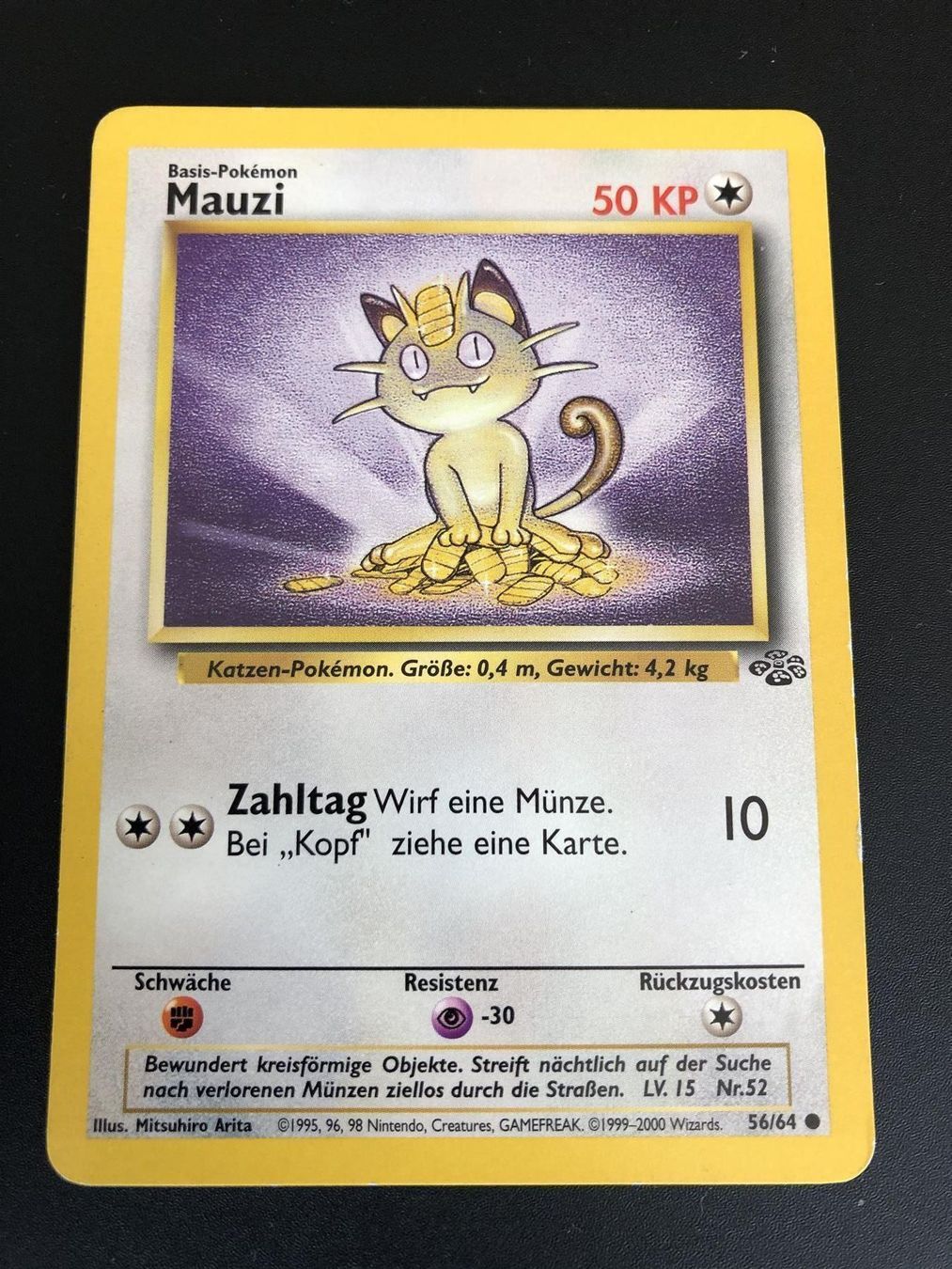 Pokémon Carte collezionabili: Mauzi Dschungel Set 56/64 – Usato da Windisch venduto da sevenless91