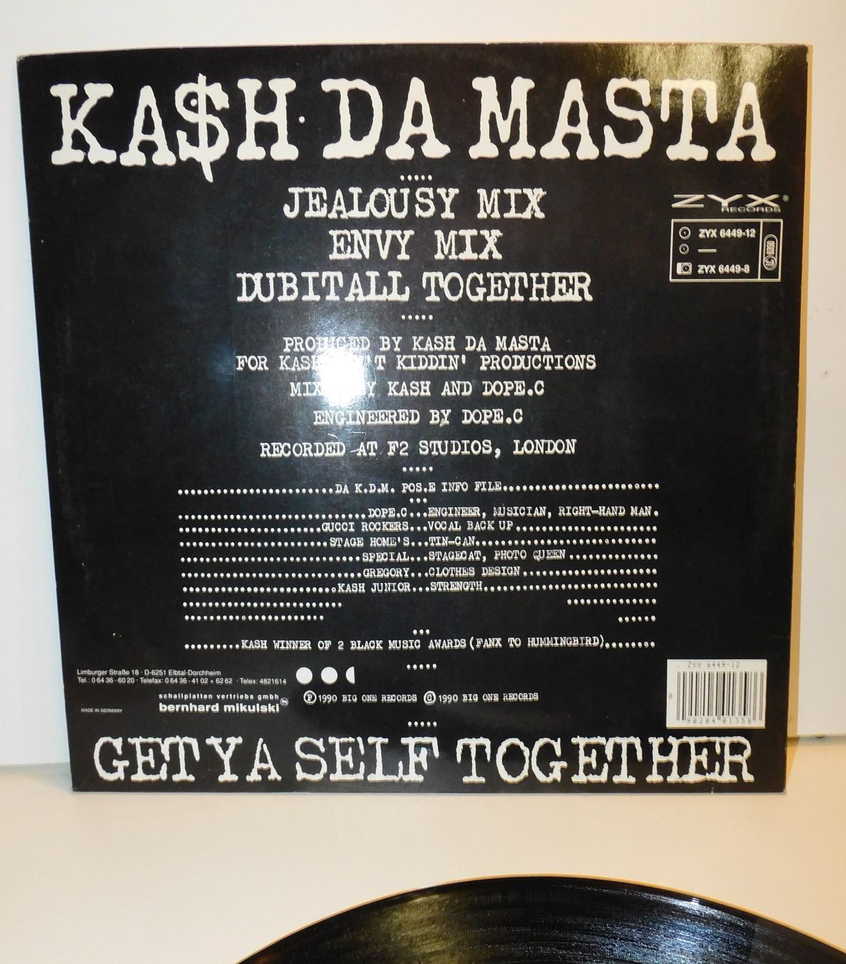 Dischi in vinile: LP Schallplatte Kash-Da Masta  House Techno Trans  1990 – Usato da Sursee venduto da 76 5