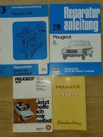 PEUGEOT OLDTIMER REPARATUR- HANDBÜCHER 204, 304, 404