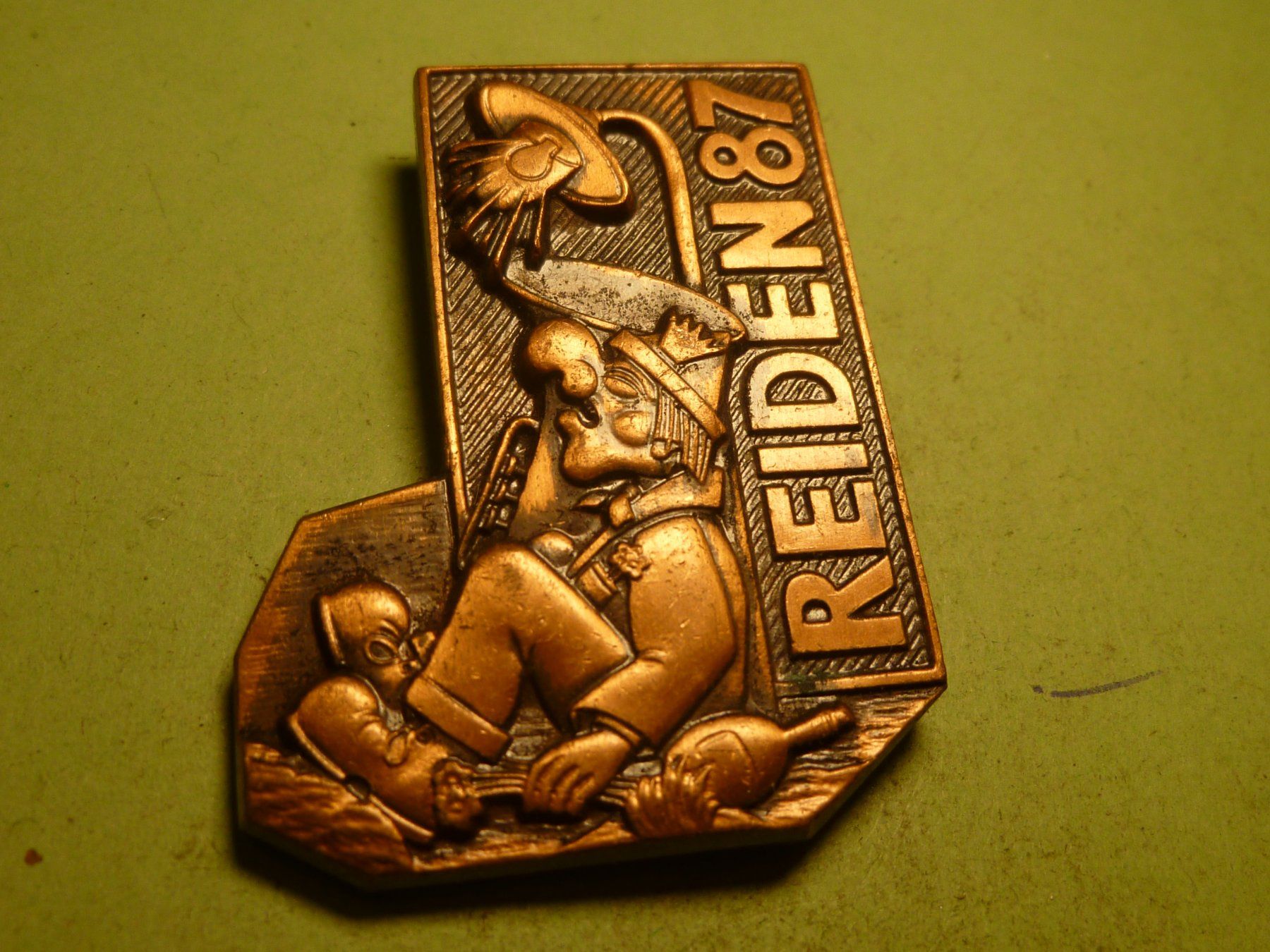 Plaquettes & Badges: REIDEN 1987 BRONZE – D'occasion à Ried (Muotathal) par Mandarin02